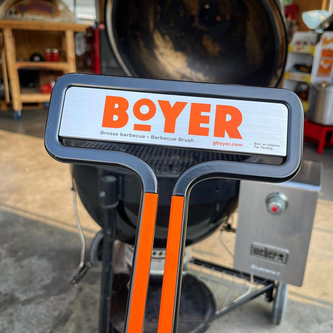 Boyer Brush™️ The Safest Grill Brush Built to Last