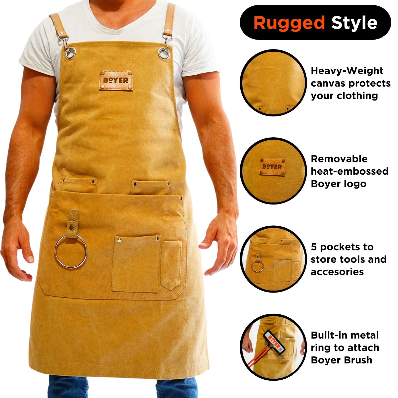 Boyer BBQ Apron