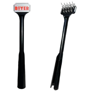 Boyer® Mini — la brosse à BBQ compacte la plus sécuritaire