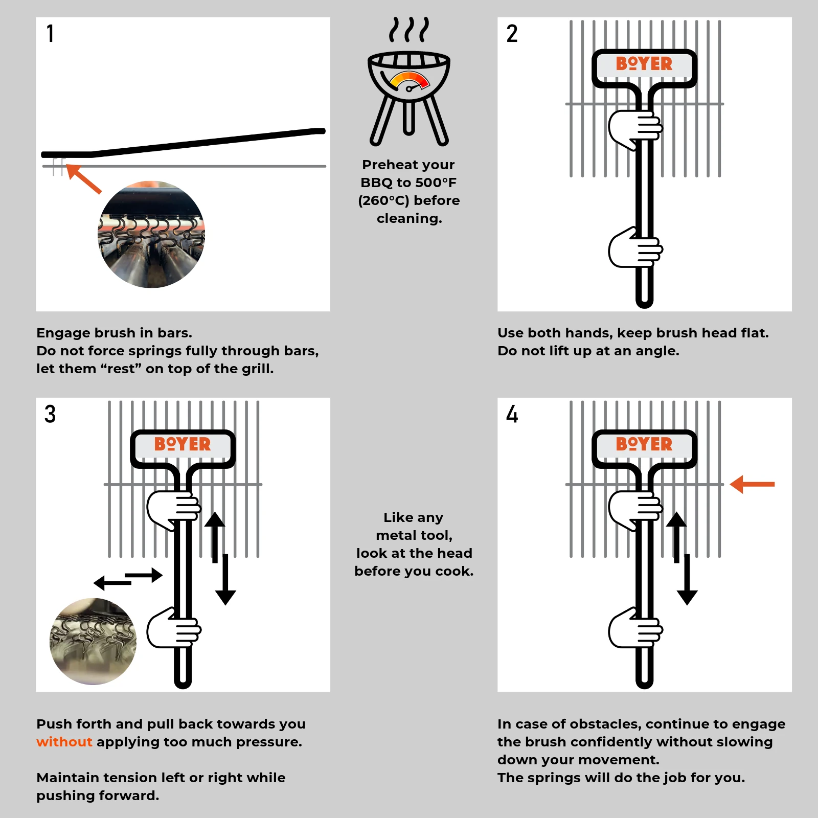 Boyer® Brush - The Safest Grill Brush – photo 6